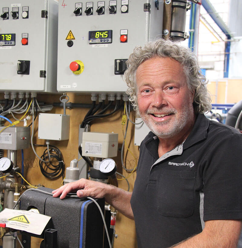 Dion Sprengers is voor gelijkwaardigheid binnen Spirotech