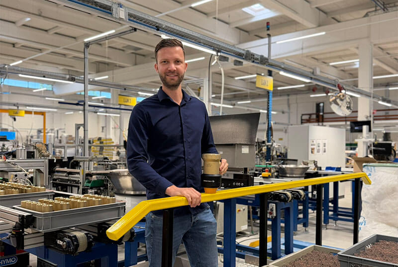 Medewerker van Spirotech (Helmond) in beeld: Jordy van Lunsen - Team Lead Product & Process Development
