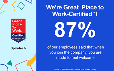 Spirotech in Nederland ook in 2024 weer een Great Place to Work