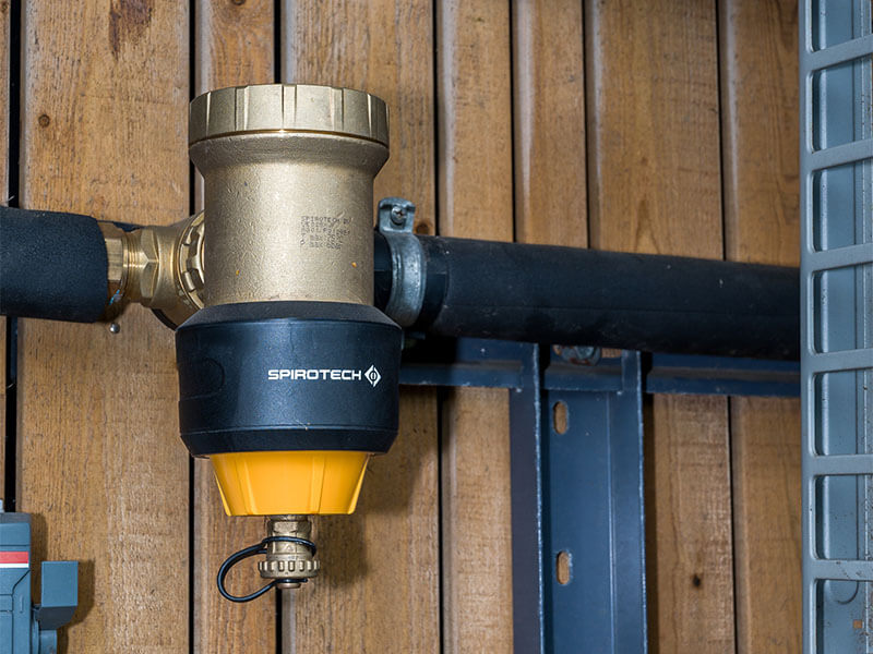 De SpiroTrap HPF, het vuilfilter voor warmtepompinstallaties, een product van Spirotech (Helmond)