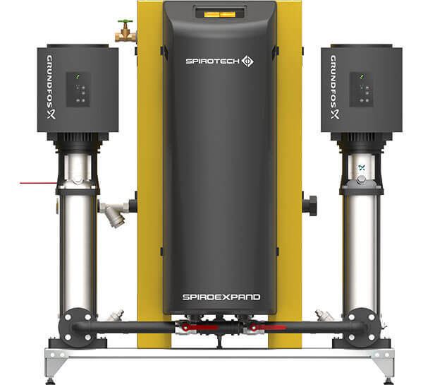 De SpiroExpand TopControl Modular expansieautomaat voor optimaal drukbehoud