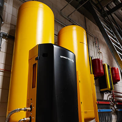 Spirotech producten in de klimaatinstallatie van Goossens wonen en slapen in Veghel