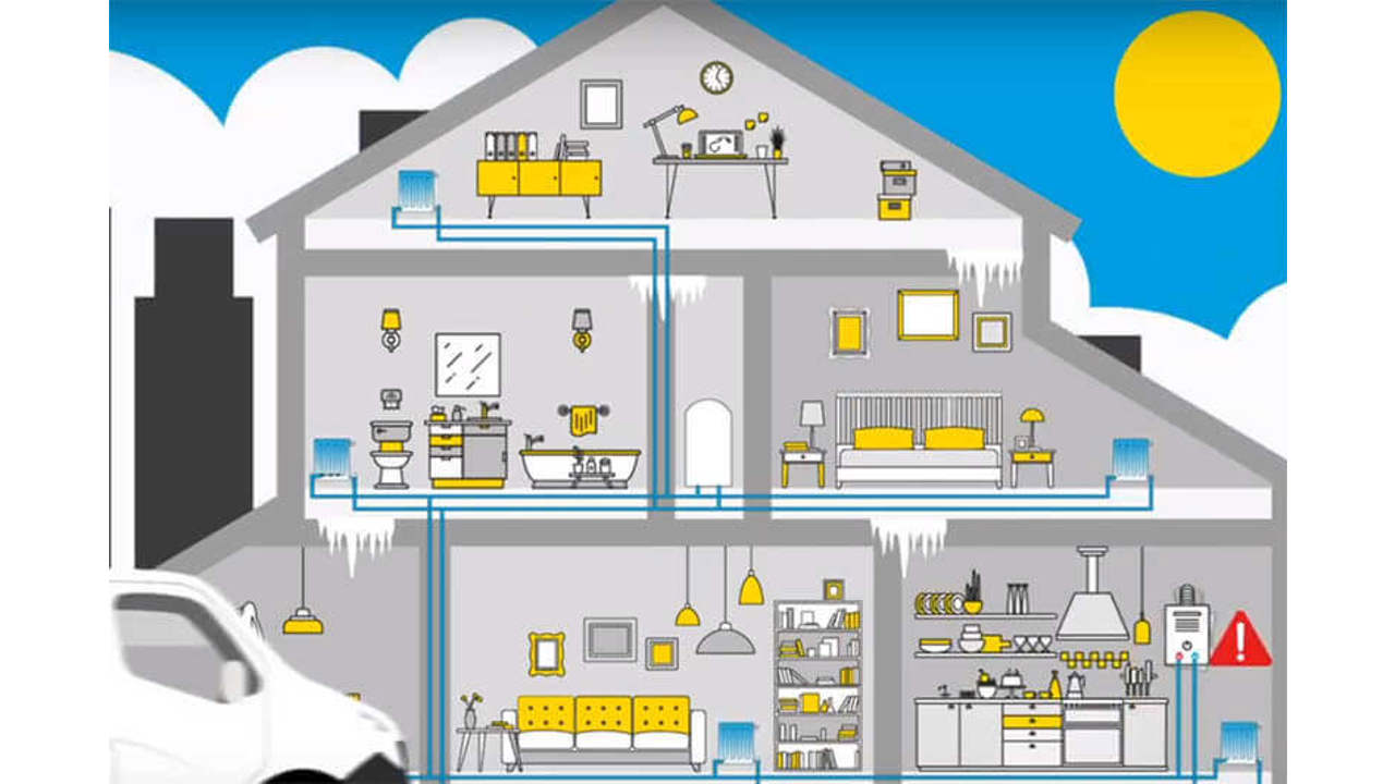 Symptomen van luchtin uw verwarmingssysteem