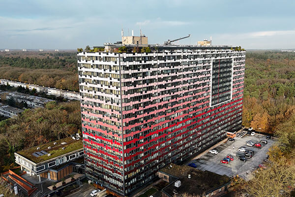 Spirotech verbetert rendement verwarmingsinstallatie van torenflat in Zeist